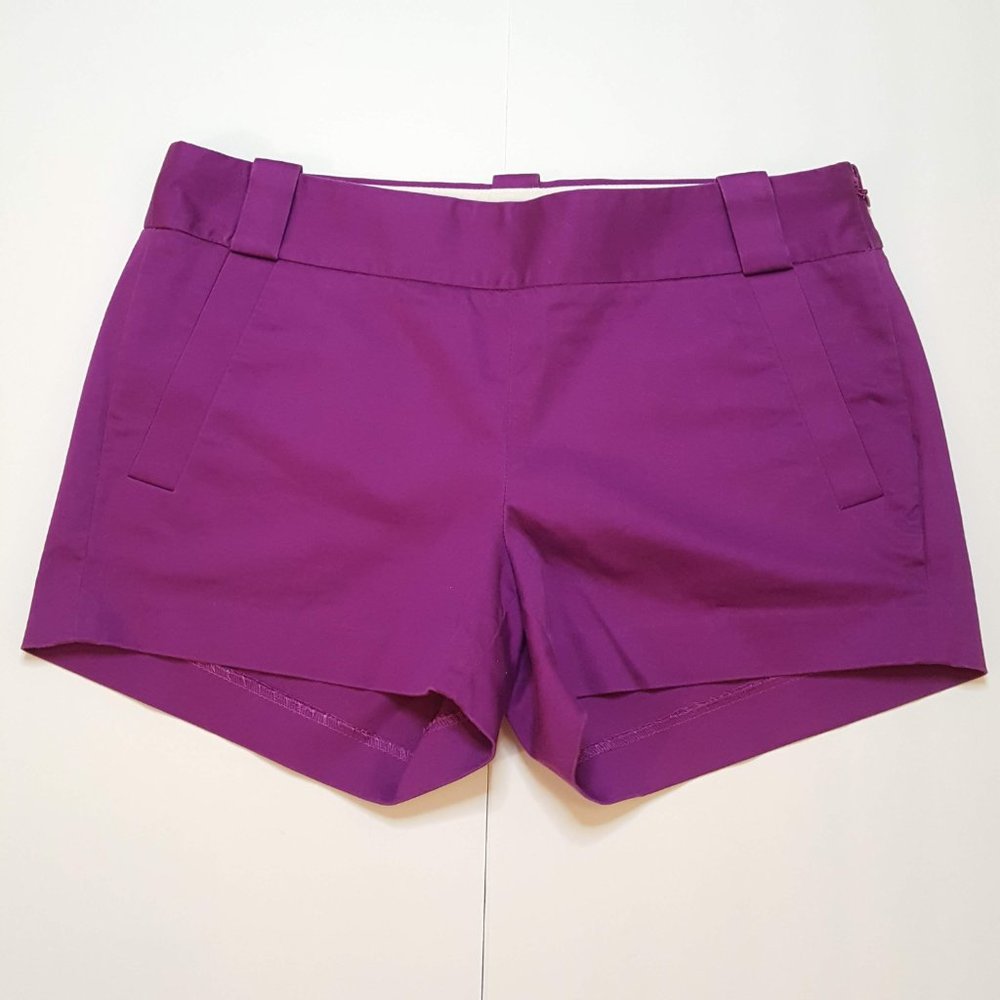 J. Crew Factory Bright Purple Shorts, Sz 2